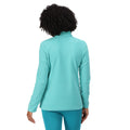 Turquoise - Side - Regatta Great Outdoors Womens-Ladies Sweetheart 1-4 Zip Fleece Top