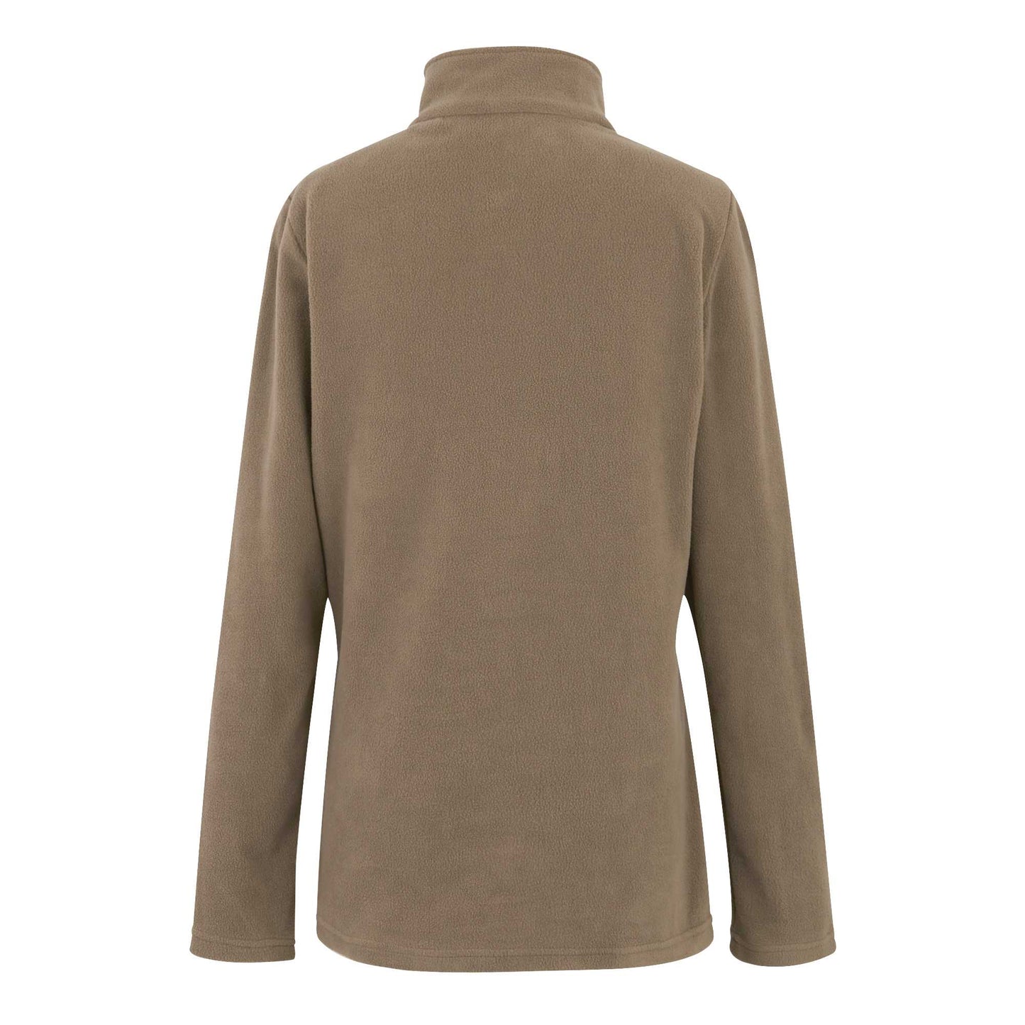 Mocha - Back - Regatta Great Outdoors Womens-Ladies Sweetheart 1-4 Zip Fleece Top