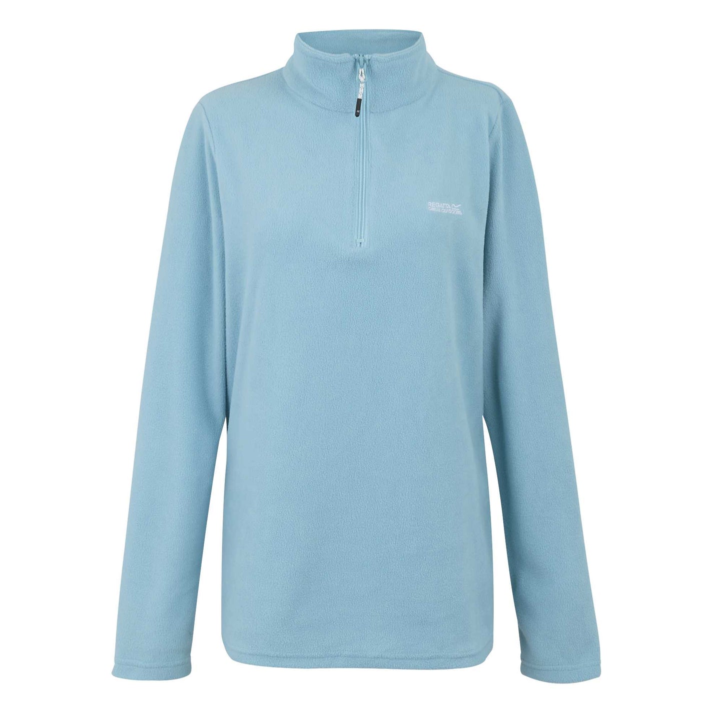 Nordic Blue - Front - Regatta Great Outdoors Womens-Ladies Sweetheart 1-4 Zip Fleece Top
