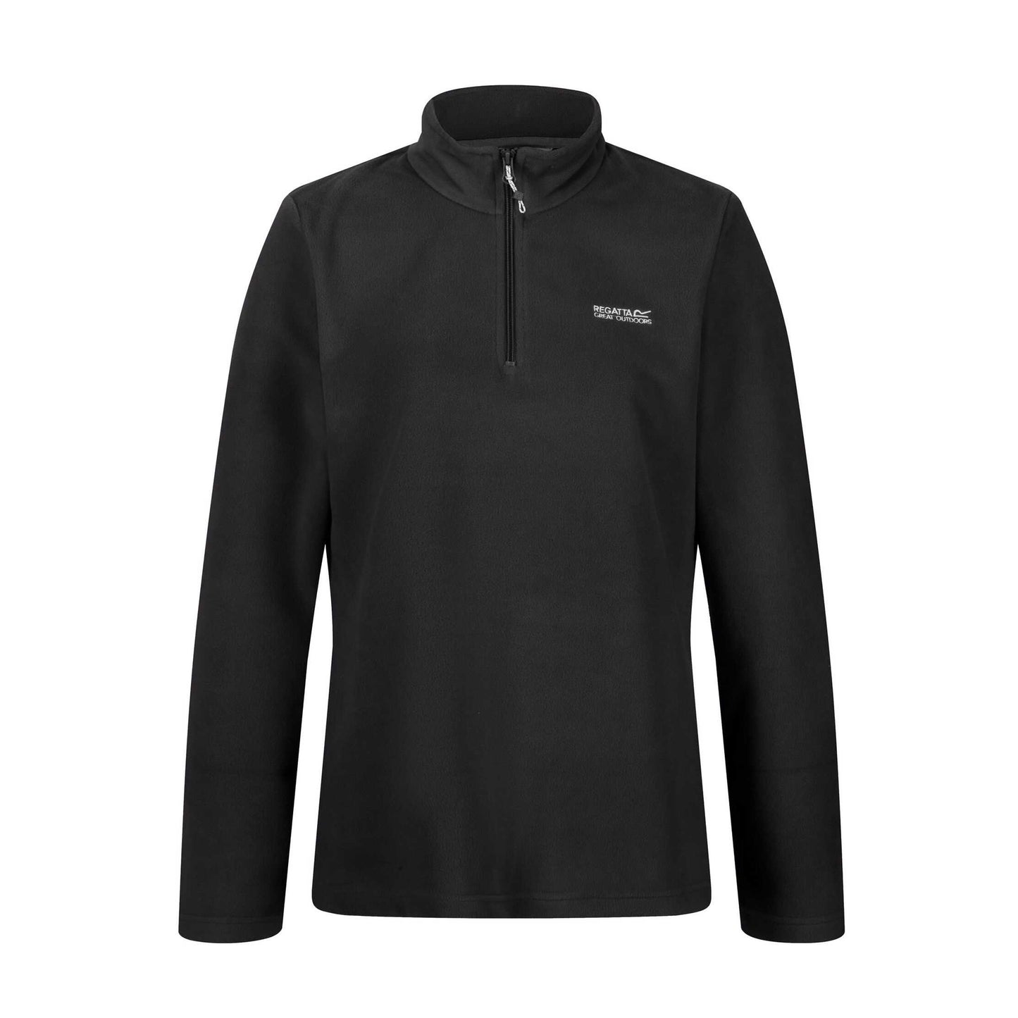 Black - Front - Regatta Great Outdoors Womens-Ladies Sweetheart 1-4 Zip Fleece Top
