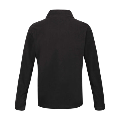 Black - Back - Regatta Great Outdoors Womens-Ladies Sweetheart 1-4 Zip Fleece Top