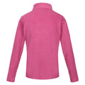 Berry Pink - Back - Regatta Great Outdoors Womens-Ladies Sweetheart 1-4 Zip Fleece Top