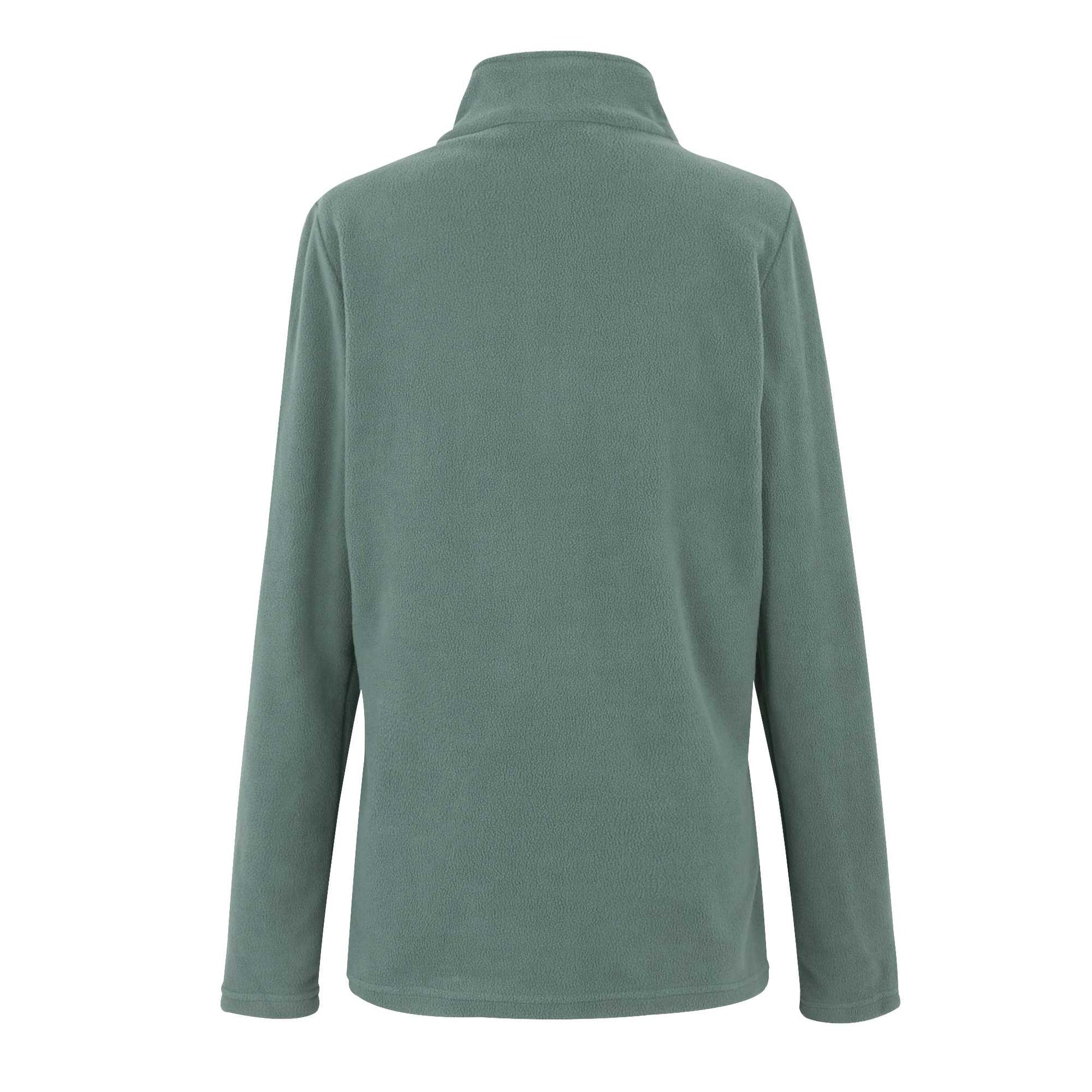 Spruce Green - Back - Regatta Great Outdoors Womens-Ladies Sweetheart 1-4 Zip Fleece Top