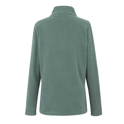 Spruce Green - Back - Regatta Great Outdoors Womens-Ladies Sweetheart 1-4 Zip Fleece Top