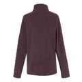 Deep Plum - Back - Regatta Great Outdoors Womens-Ladies Sweetheart 1-4 Zip Fleece Top