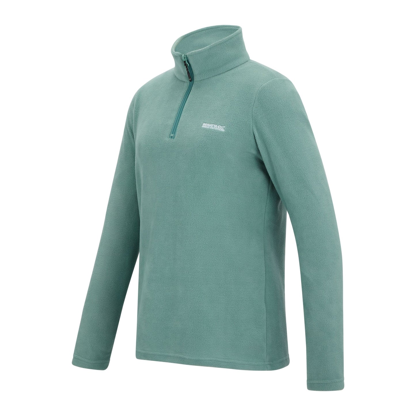 Ivy Moss - Side - Regatta Great Outdoors Womens-Ladies Sweetheart 1-4 Zip Fleece Top