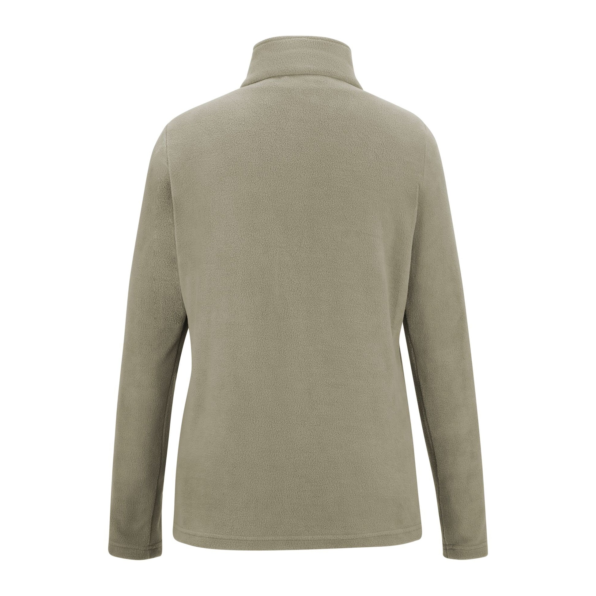 Parchment - Side - Regatta Great Outdoors Womens-Ladies Sweetheart 1-4 Zip Fleece Top