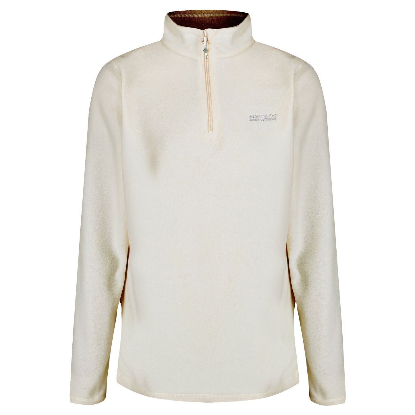 Polar Bear-Parchment - Front - Regatta Great Outdoors Womens-Ladies Sweetheart 1-4 Zip Fleece Top