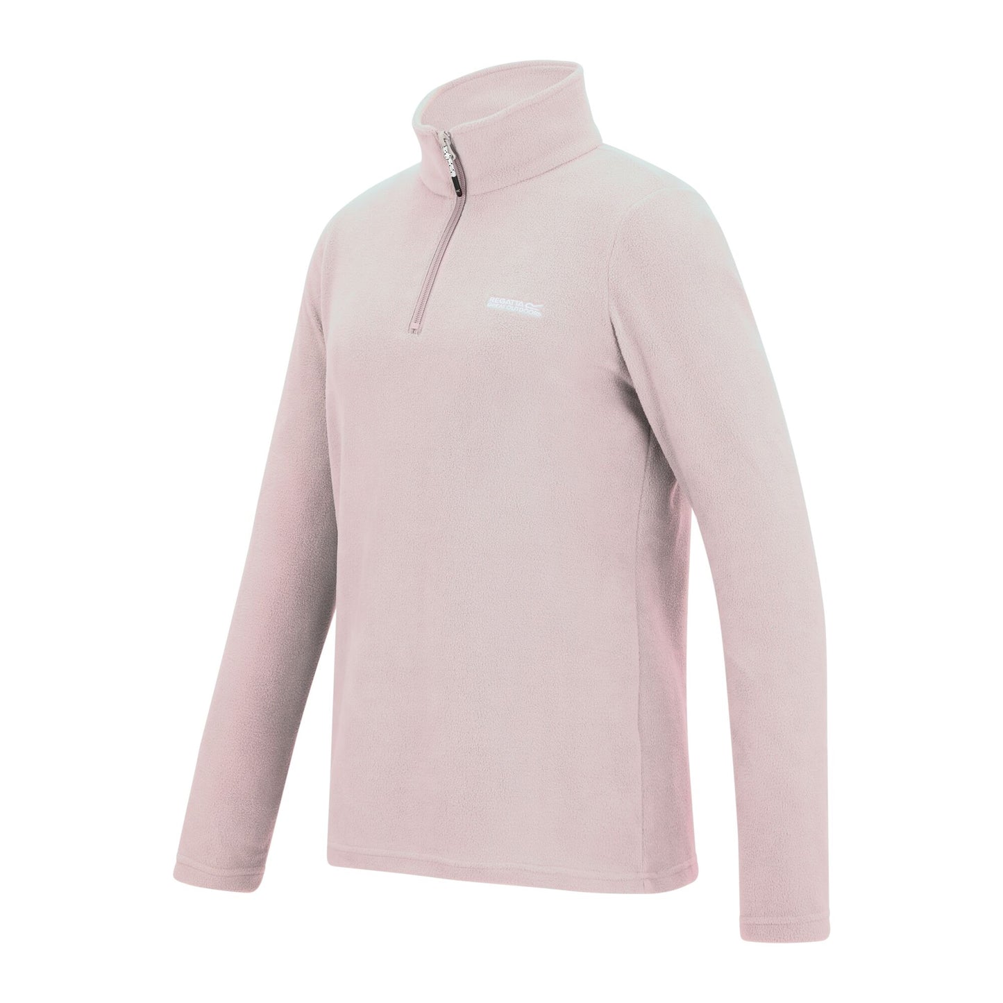 Pink Haze - Side - Regatta Great Outdoors Womens-Ladies Sweetheart 1-4 Zip Fleece Top
