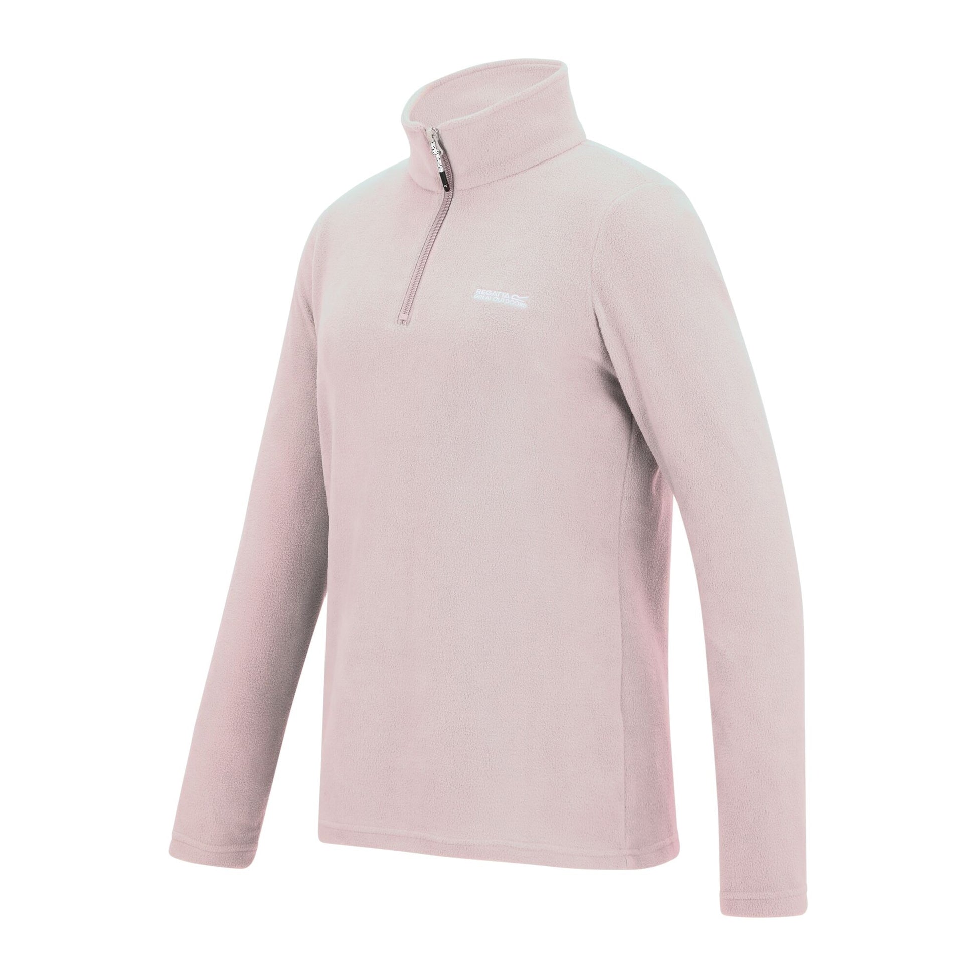 Pink Haze - Side - Regatta Great Outdoors Womens-Ladies Sweetheart 1-4 Zip Fleece Top
