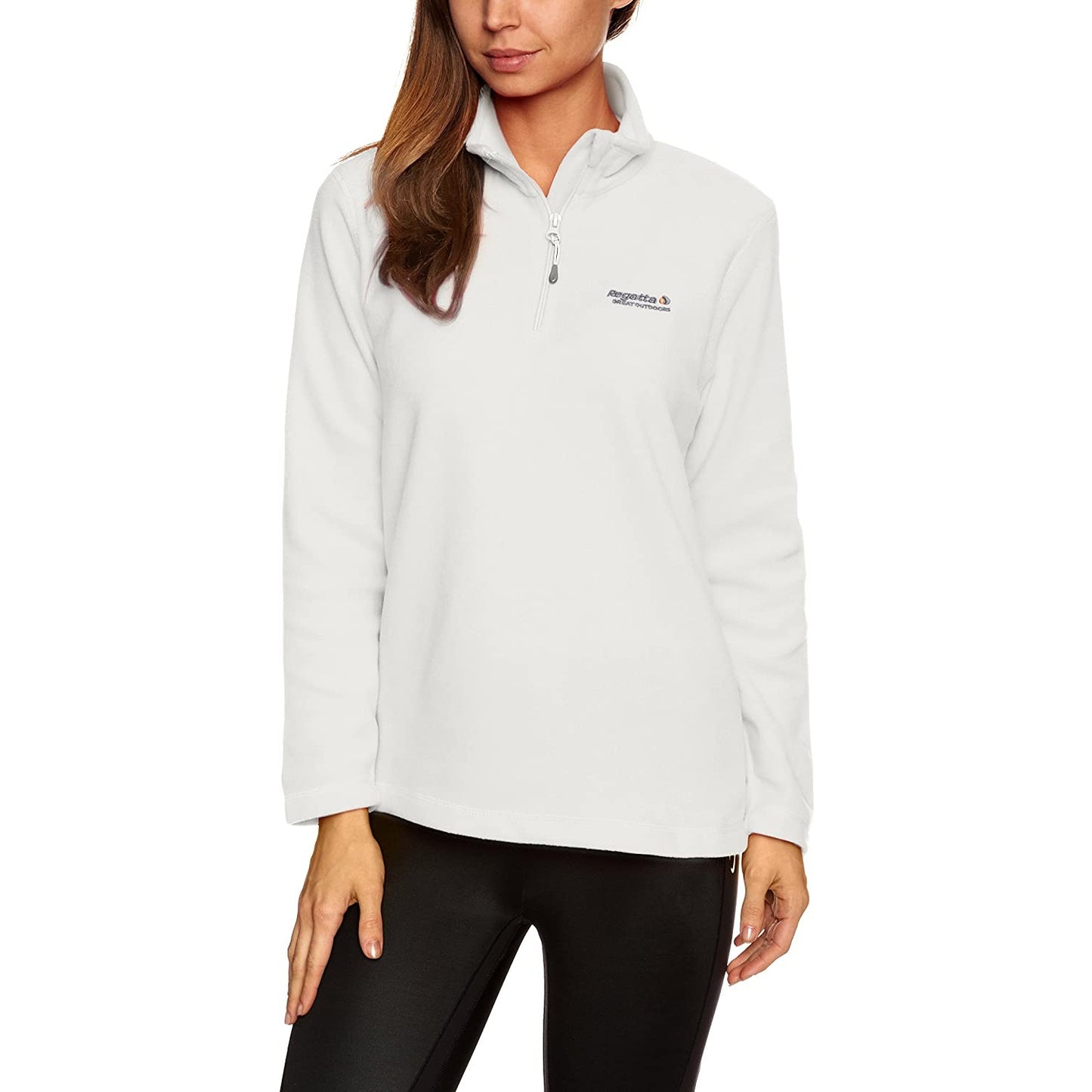 Polar Bear - Back - Regatta Great Outdoors Womens-Ladies Sweetheart 1-4 Zip Fleece Top