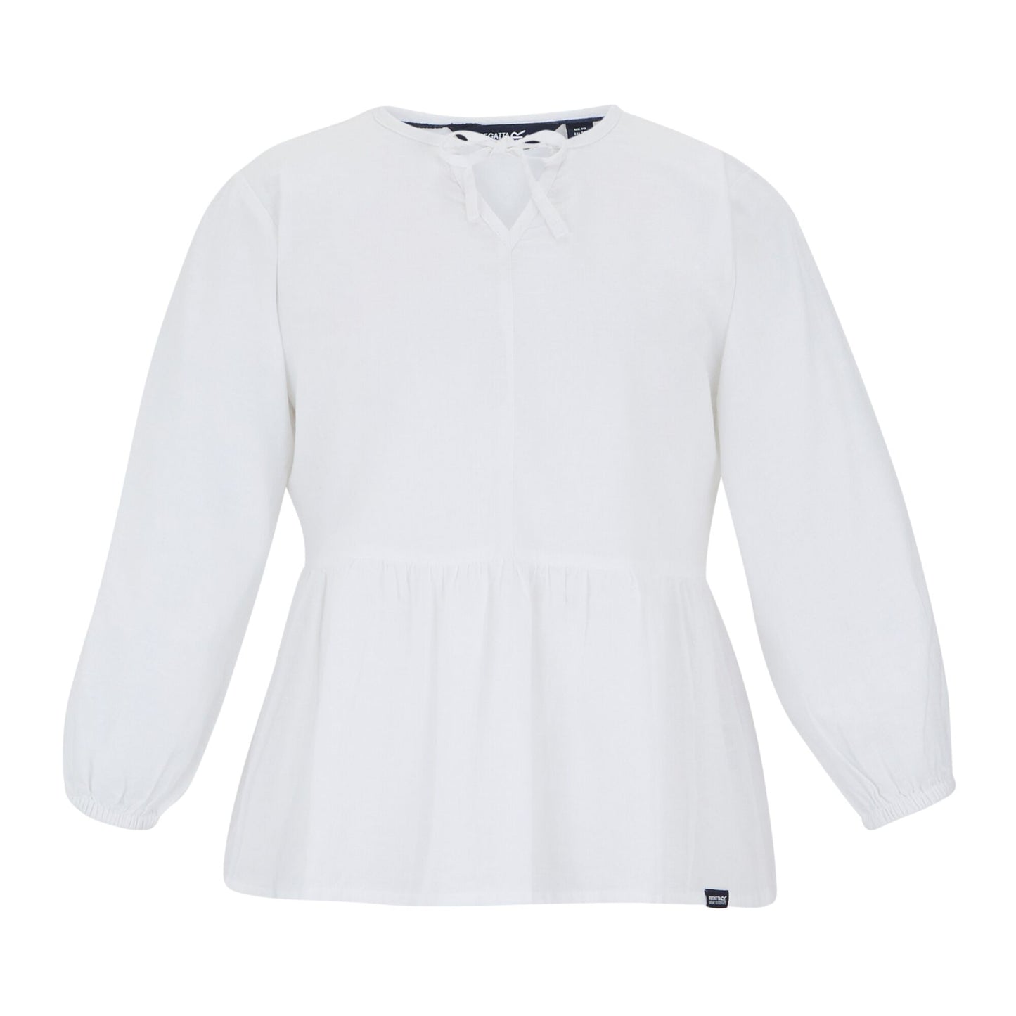 White - Front - Regatta Womens-Ladies Primden Shirt