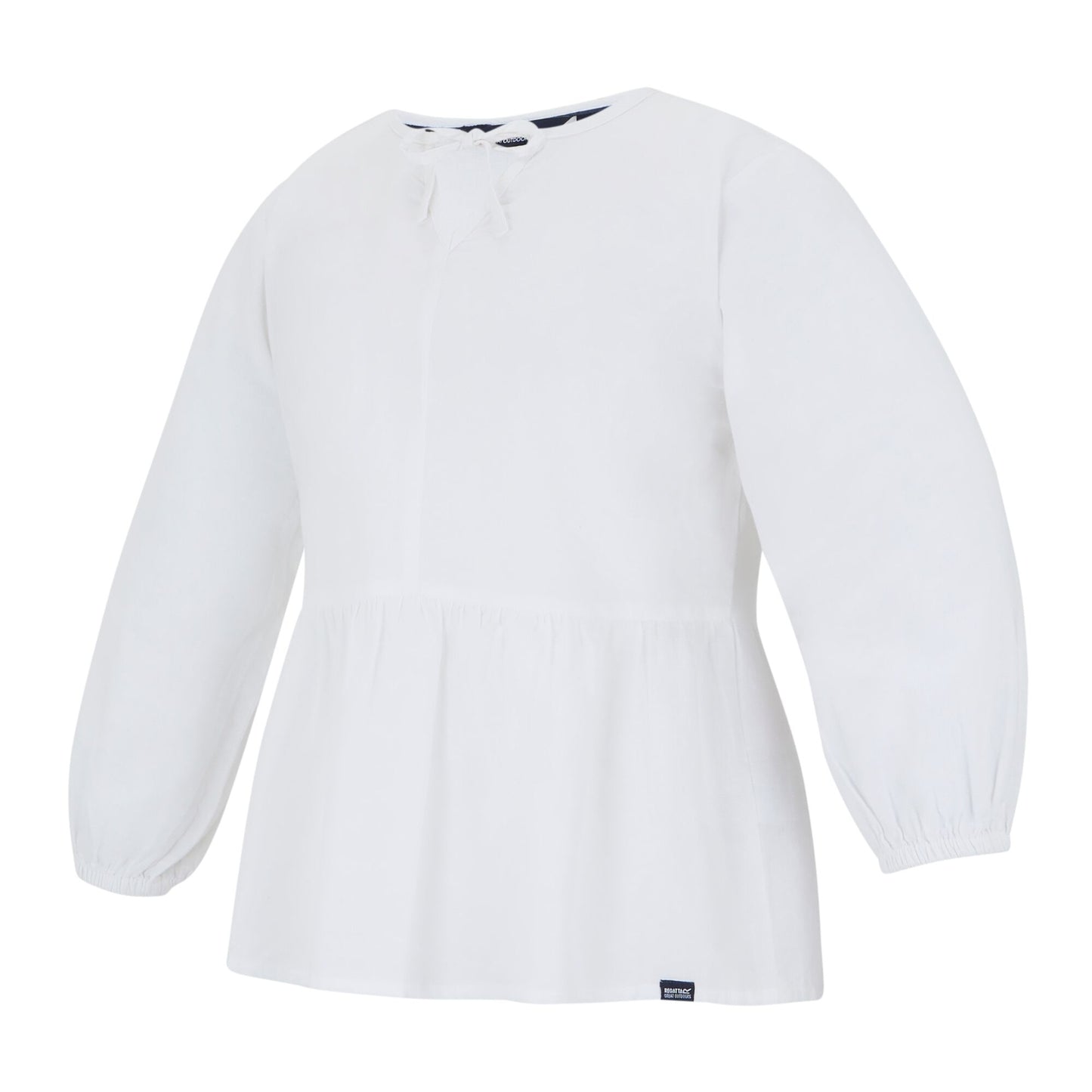 White - Side - Regatta Womens-Ladies Primden Shirt