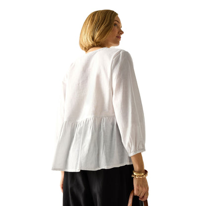 White - Pack Shot - Regatta Womens-Ladies Primden Shirt