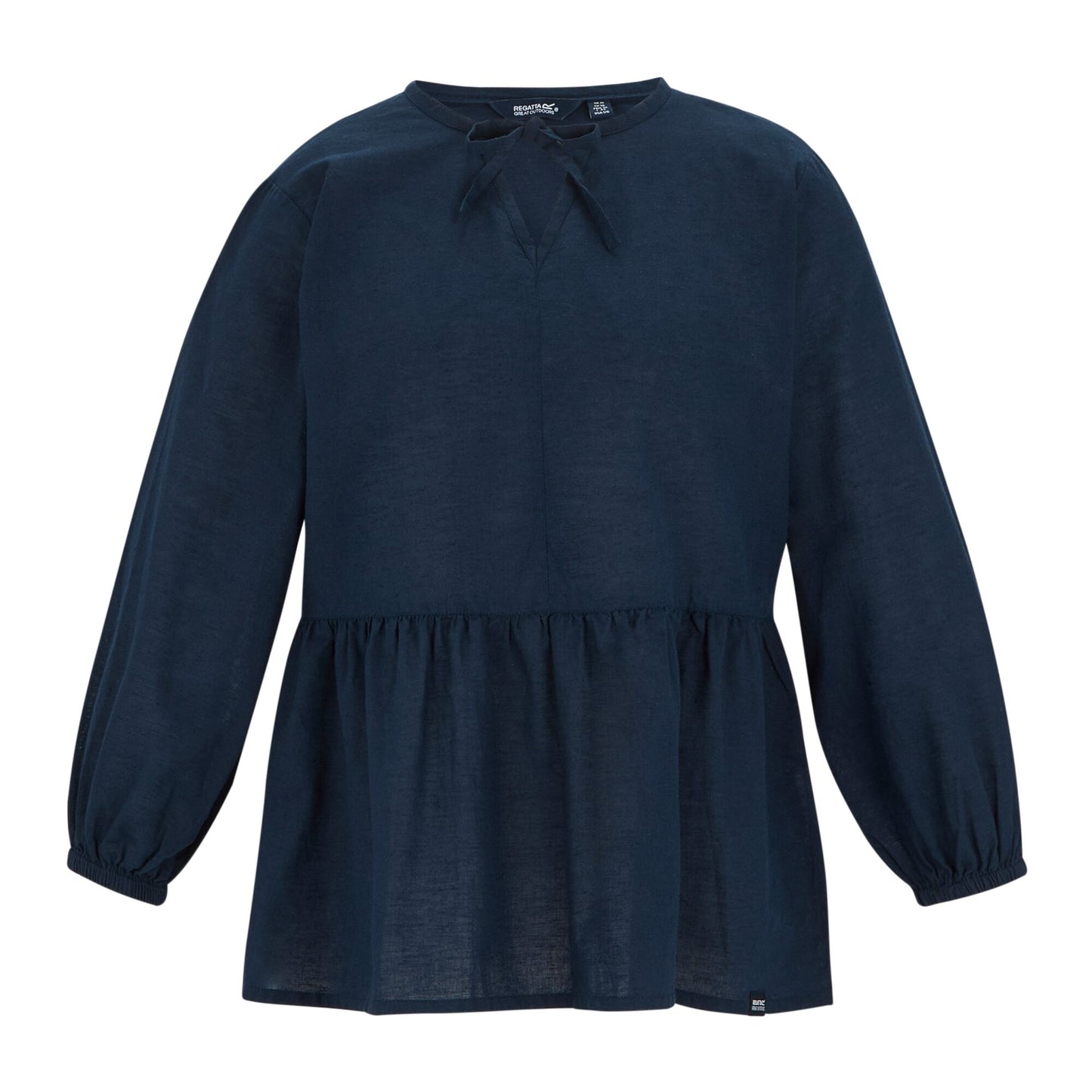 Navy - Front - Regatta Womens-Ladies Primden Shirt