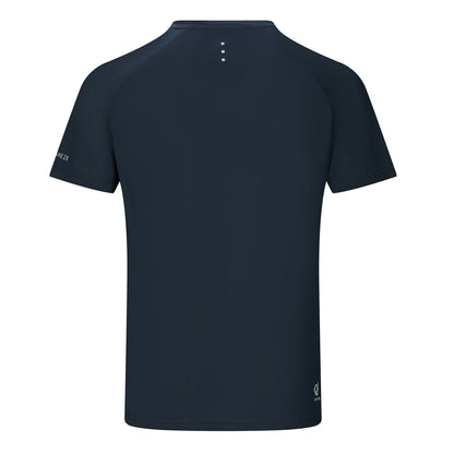 Navy - Back - Dare 2B Mens Tech II Bicycle T-Shirt