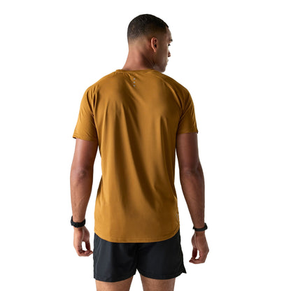 Dark Cumin Yellow - Pack Shot - Dare 2B Mens Tech II Bicycle T-Shirt