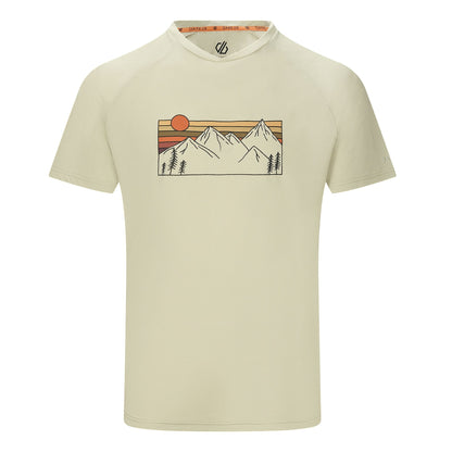 Abbeystone - Front - Dare 2B Mens Tech II Mountain Peaks T-Shirt