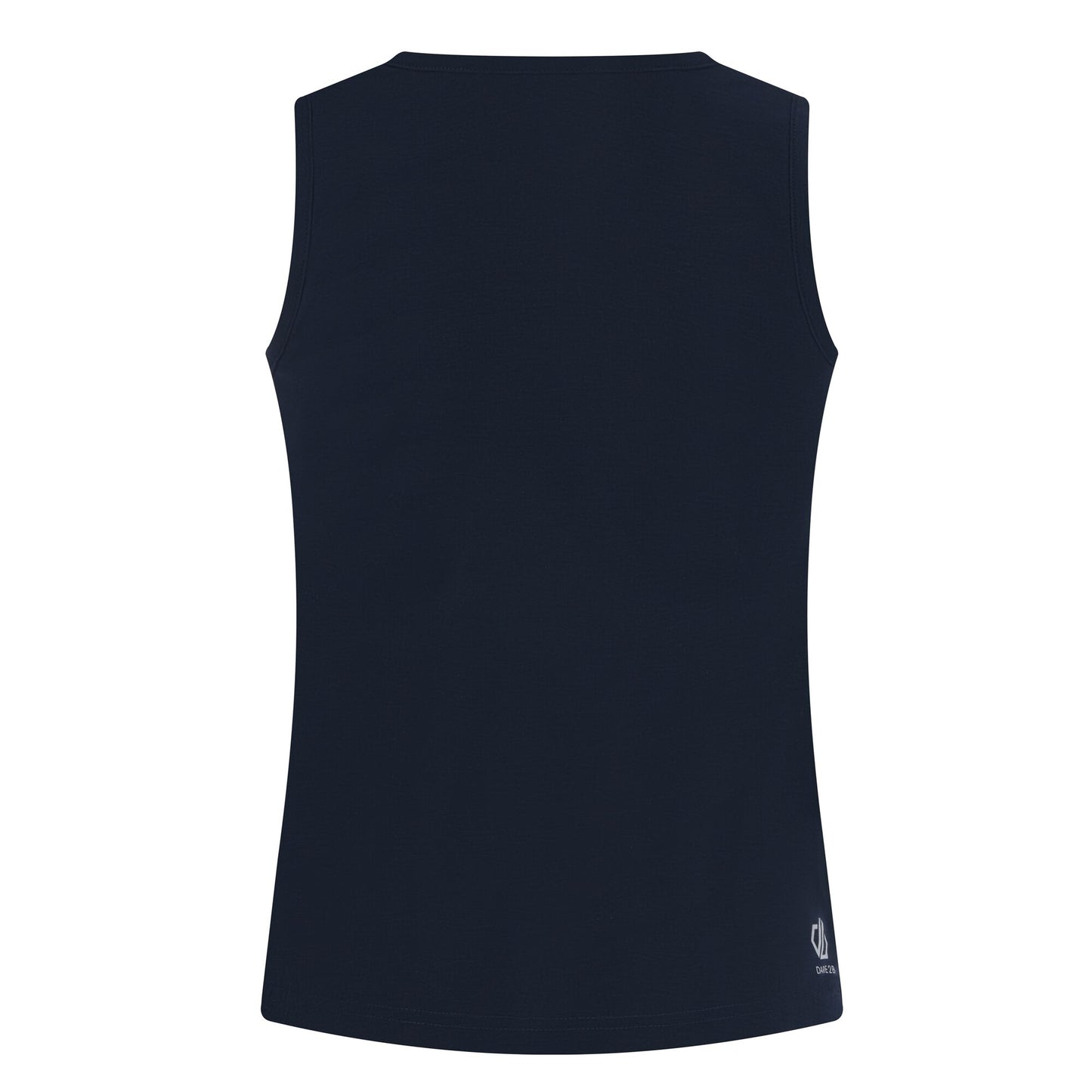 Navy - Back - Dare 2B Womens-Ladies Harmonic Mandala Lotus Bamboo Vest Top