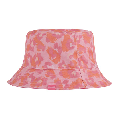 Pink Lemonade - Side - Regatta Childrens-Kids Flip Up Bucket Hat