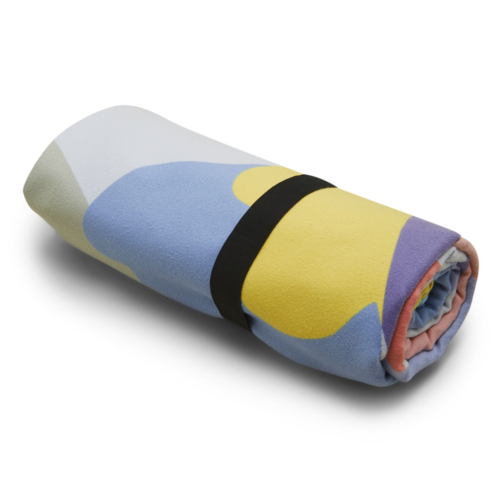 Abstract Floral - Back - Regatta Abstract Floral Microfibre Beach Towel
