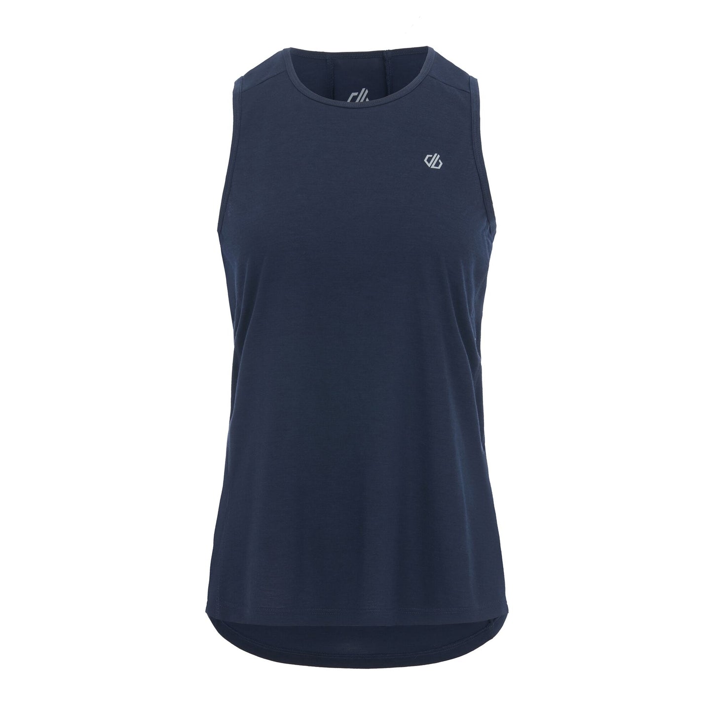 Navy - Front - Dare 2B Womens-Ladies Nimble Lightweight Vest Top