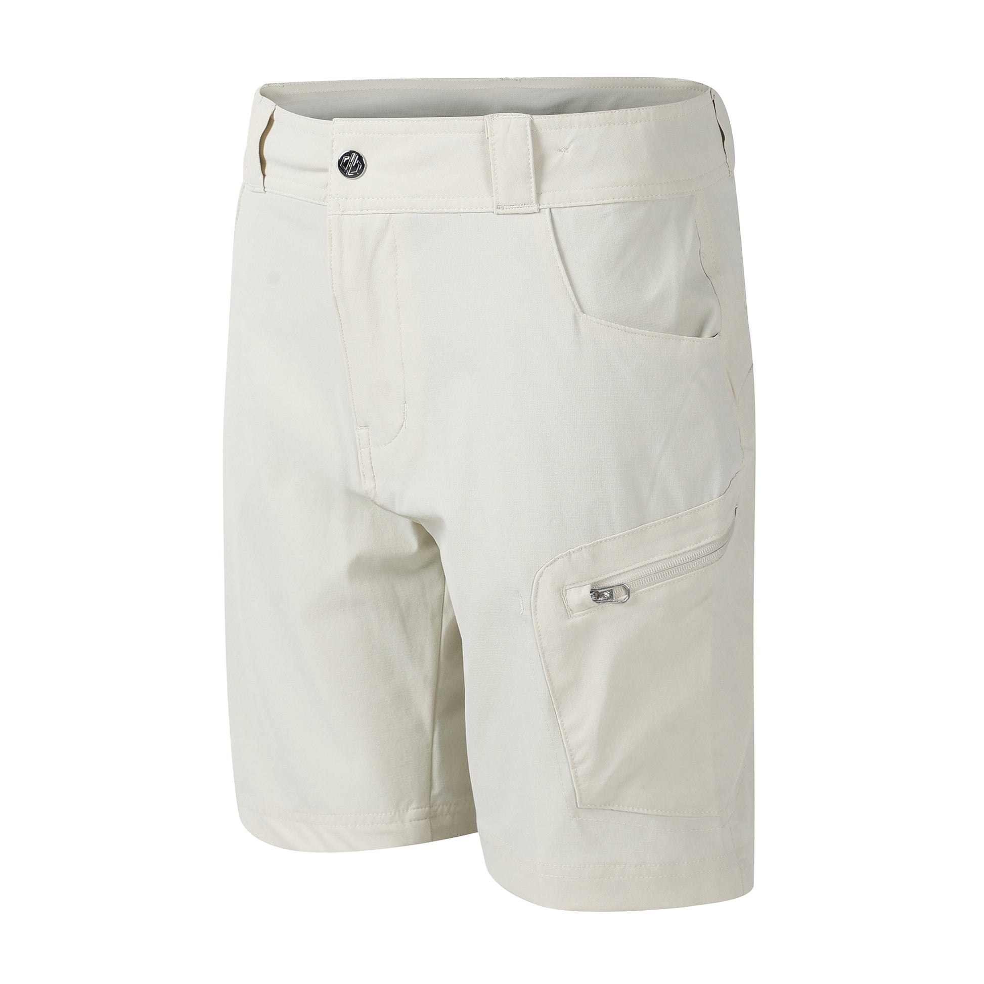 Almond Milk - Side - Dare 2B Childrens-Kids Reprise III Multi Pocket Shorts