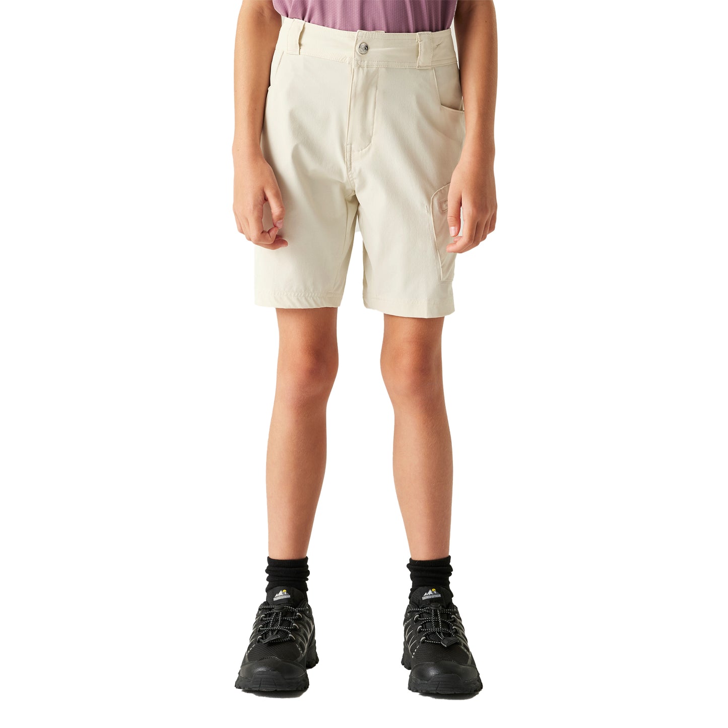 Almond Milk - Lifestyle - Dare 2B Childrens-Kids Reprise III Multi Pocket Shorts