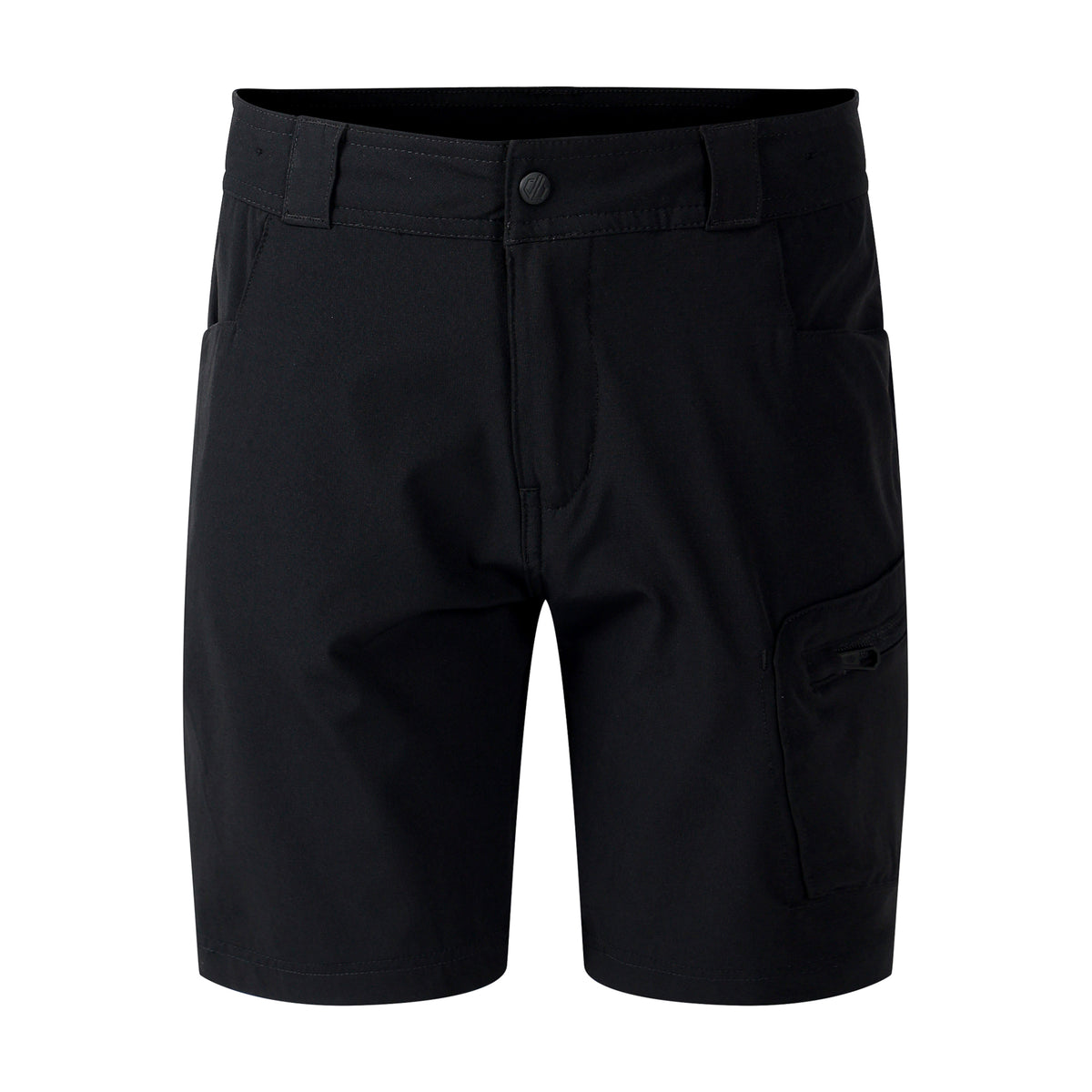 Black - Front - Dare 2B Childrens-Kids Reprise III Multi Pocket Shorts