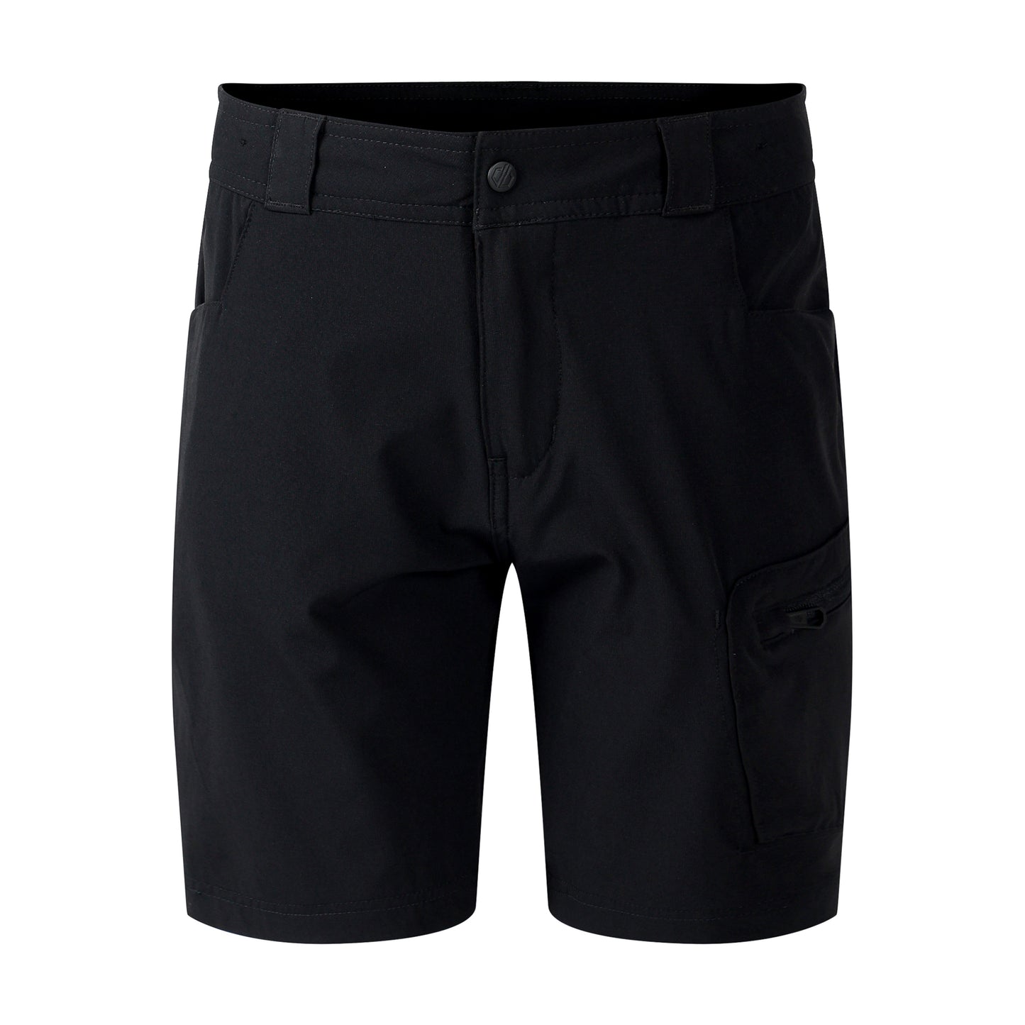 Black - Front - Dare 2B Childrens-Kids Reprise III Multi Pocket Shorts