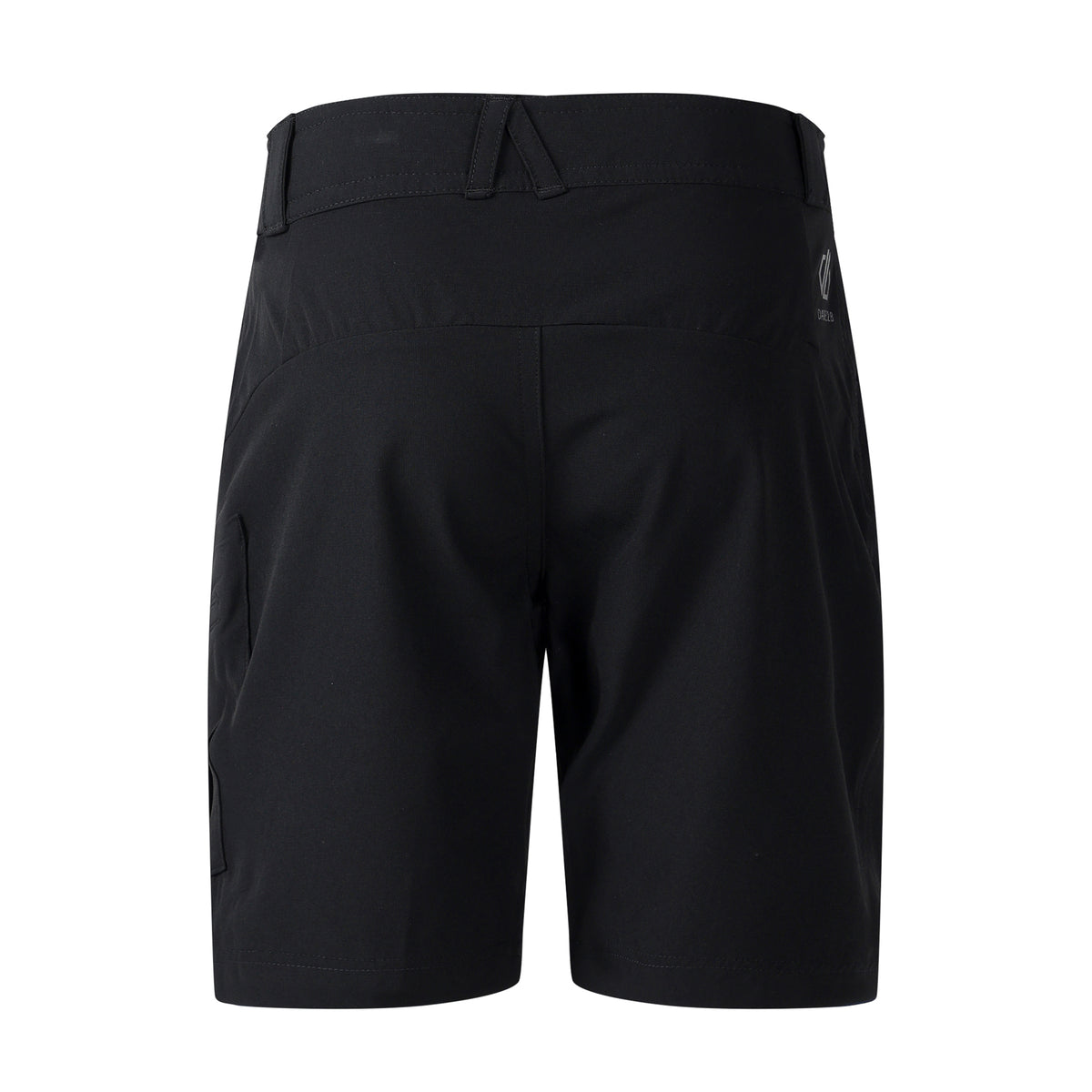 Black - Back - Dare 2B Childrens-Kids Reprise III Multi Pocket Shorts
