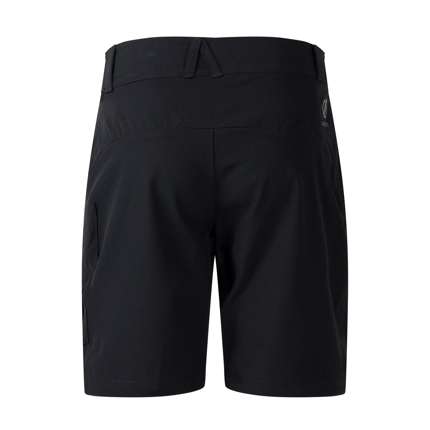 Black - Back - Dare 2B Childrens-Kids Reprise III Multi Pocket Shorts