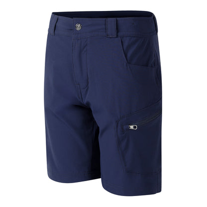 Navy - Side - Dare 2B Childrens-Kids Reprise III Multi Pocket Shorts