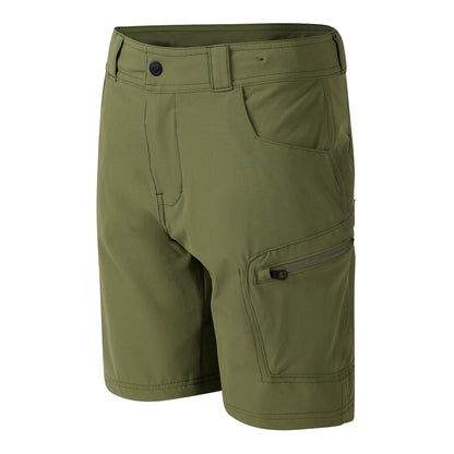 Nephrite Green - Side - Dare 2B Childrens-Kids Reprise III Multi Pocket Shorts