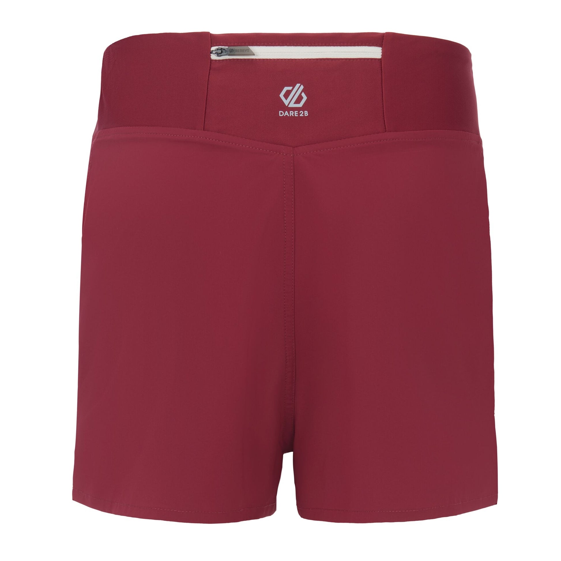 Tibetan Red - Back - Dare 2B Womens-Ladies Nimble 2 in 1 Shorts