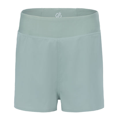 Glacier Green - Front - Dare 2B Womens-Ladies Nimble 2 in 1 Shorts