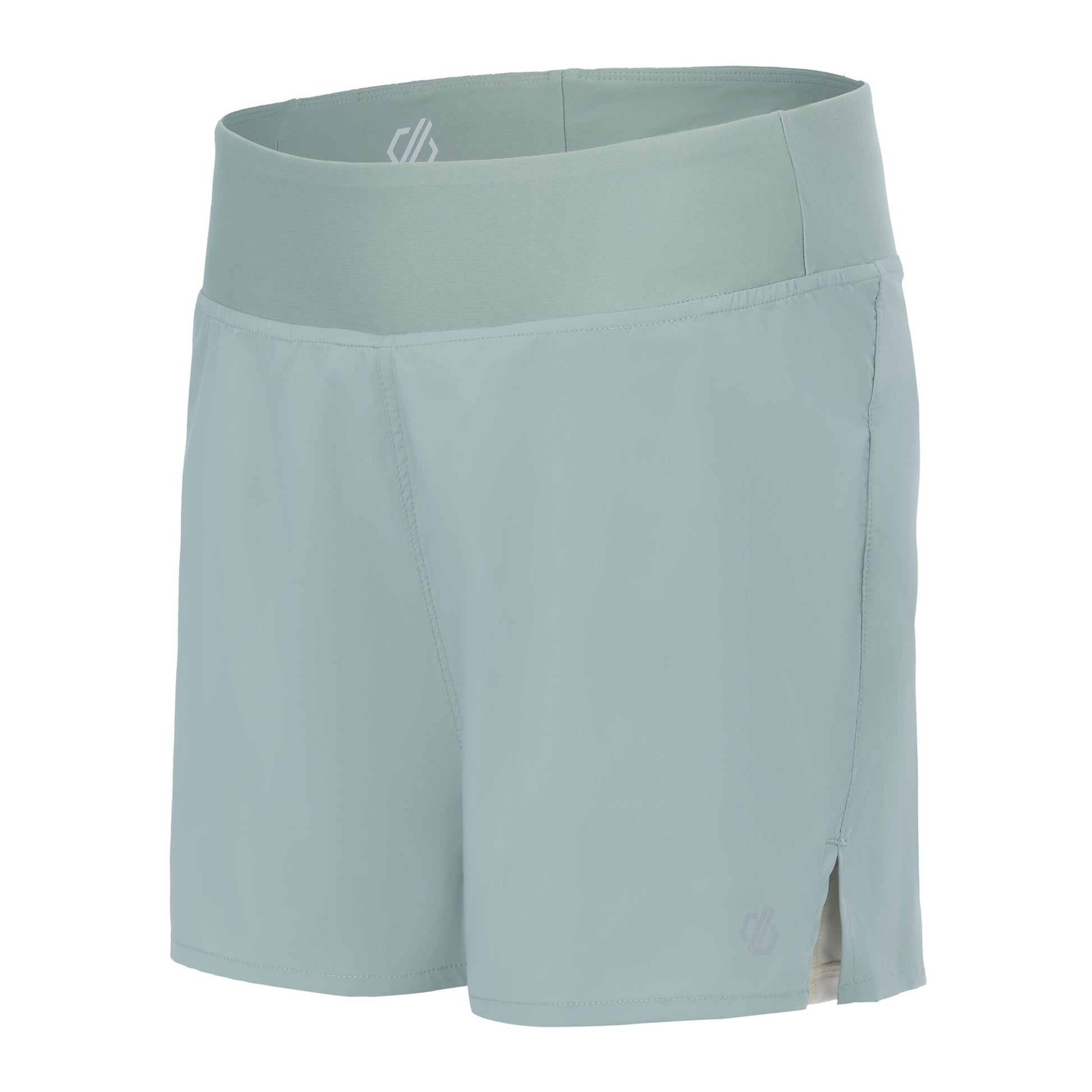 Glacier Green - Side - Dare 2B Womens-Ladies Nimble 2 in 1 Shorts