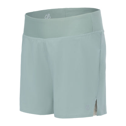 Glacier Green - Side - Dare 2B Womens-Ladies Nimble 2 in 1 Shorts