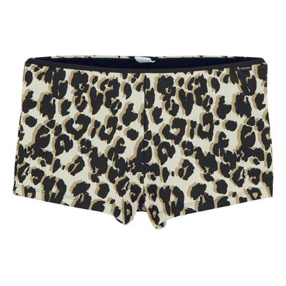 Multicoloured - Front - Regatta Womens-Ladies Aceana Leopard Print Bikini Shorts