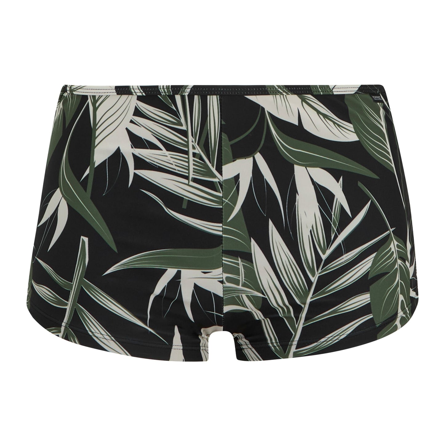 Dark Tropical - Front - Regatta Womens-Ladies Aceana Tropical Leaves Bikini Shorts