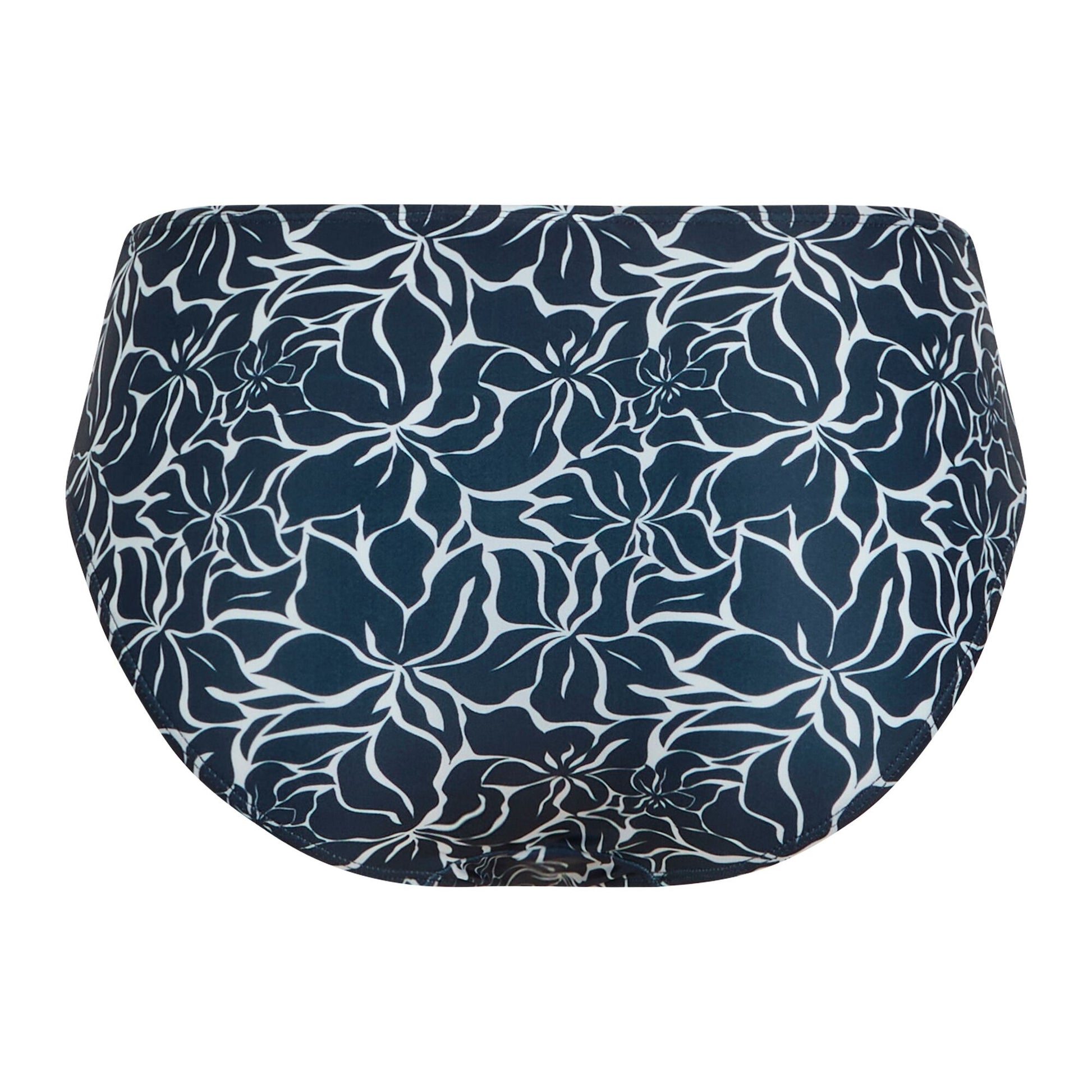 Navy - Back - Regatta Womens-Ladies Aceana Floral Bikini Bottoms