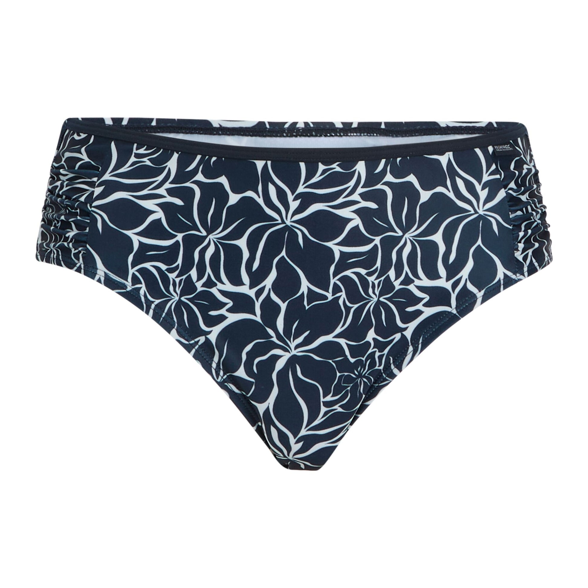 Navy - Front - Regatta Womens-Ladies Aceana Floral Bikini Bottoms