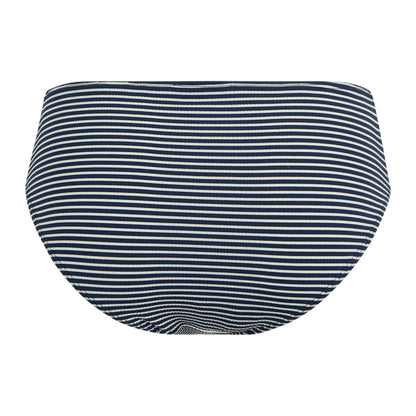 Navy-White - Back - Regatta Womens-Ladies Stripe Bikini Bottoms