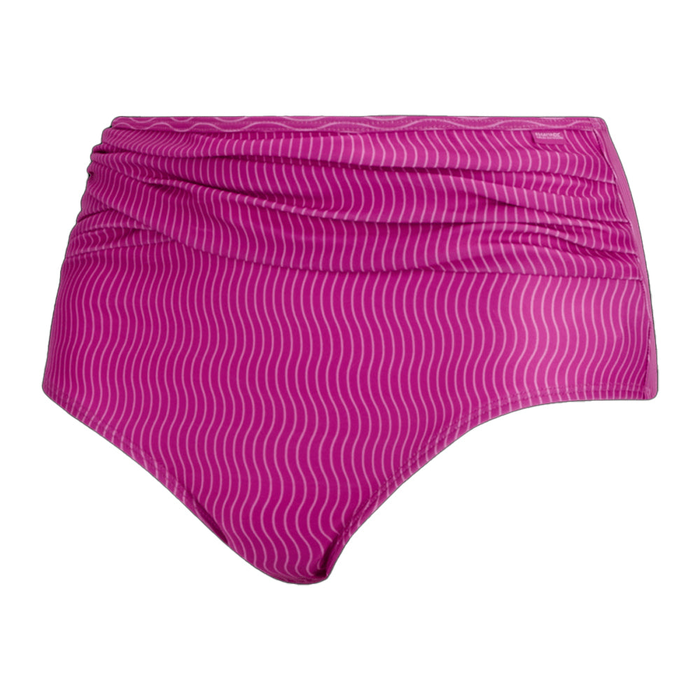 Pink - Side - Regatta Womens-Ladies Loria Wave Bikini Bottoms