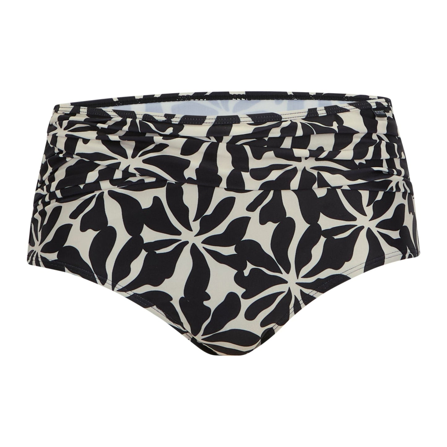 Beige - Front - Regatta Womens-Ladies Loria Abstract Floral Bikini Bottoms