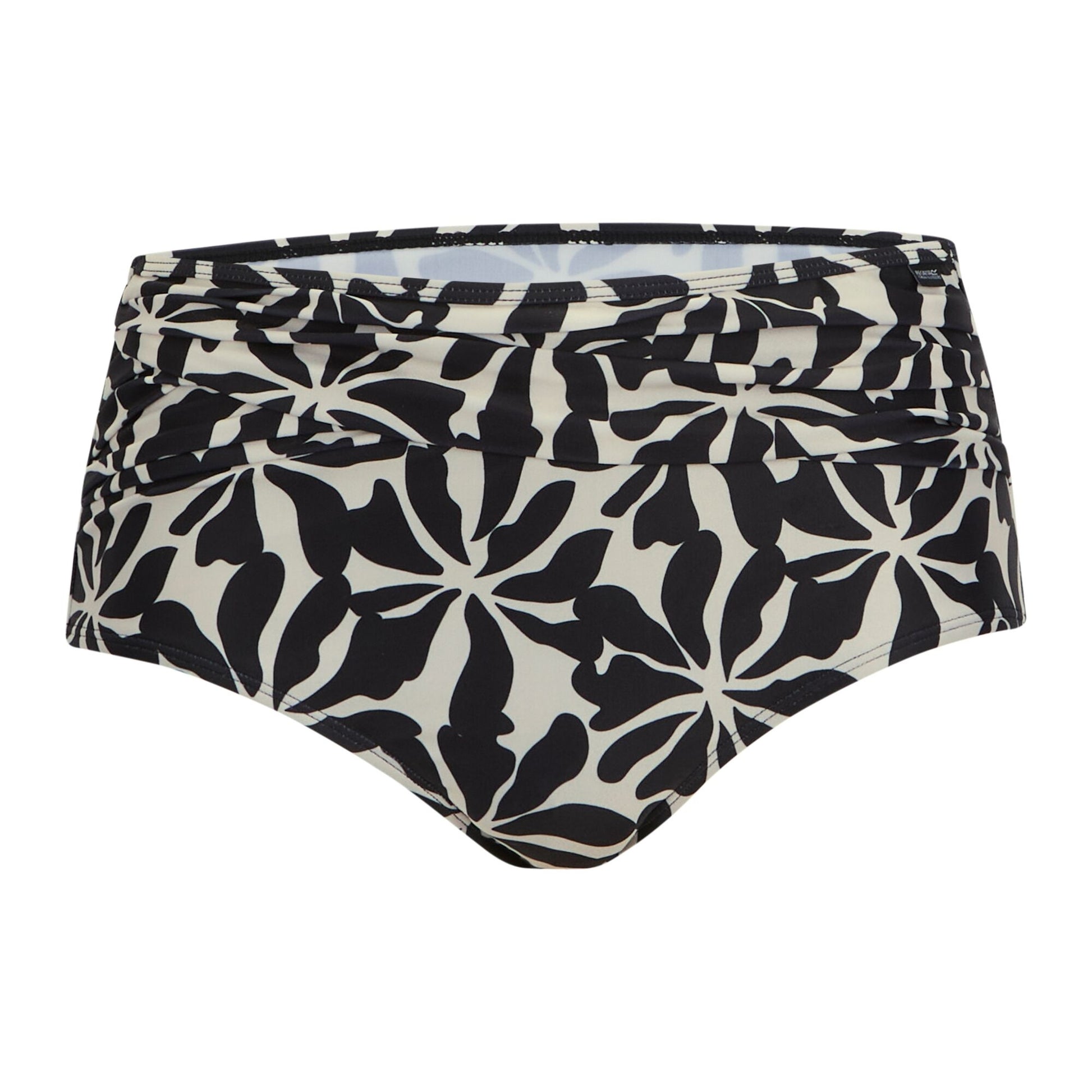 Beige - Front - Regatta Womens-Ladies Loria Abstract Floral Bikini Bottoms