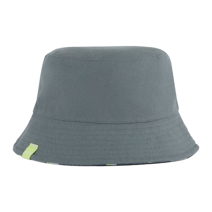 Camo Green-Dark Storm - Back - Regatta Childrens-Kids Camo Reversible Bucket Hat
