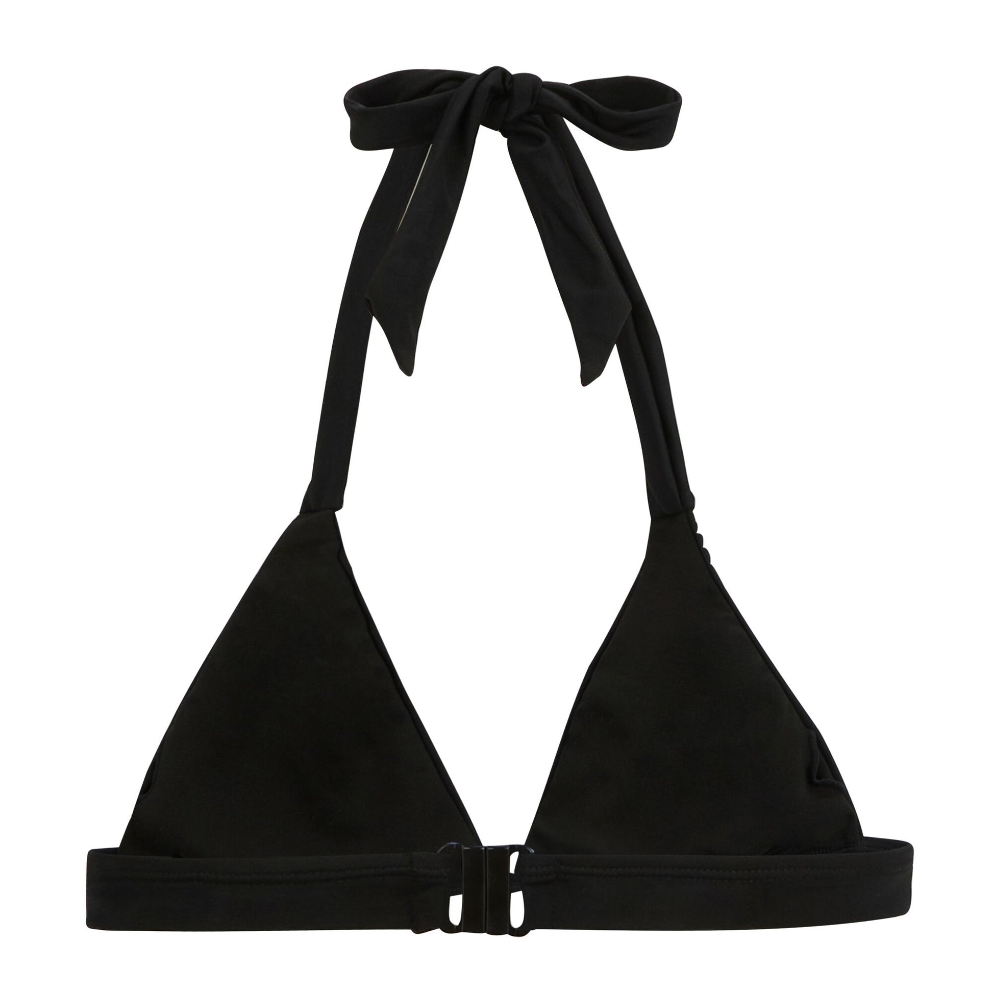 Black - Back - Regatta Womens-Ladies Lovina Plain Halter Neck Bikini Top