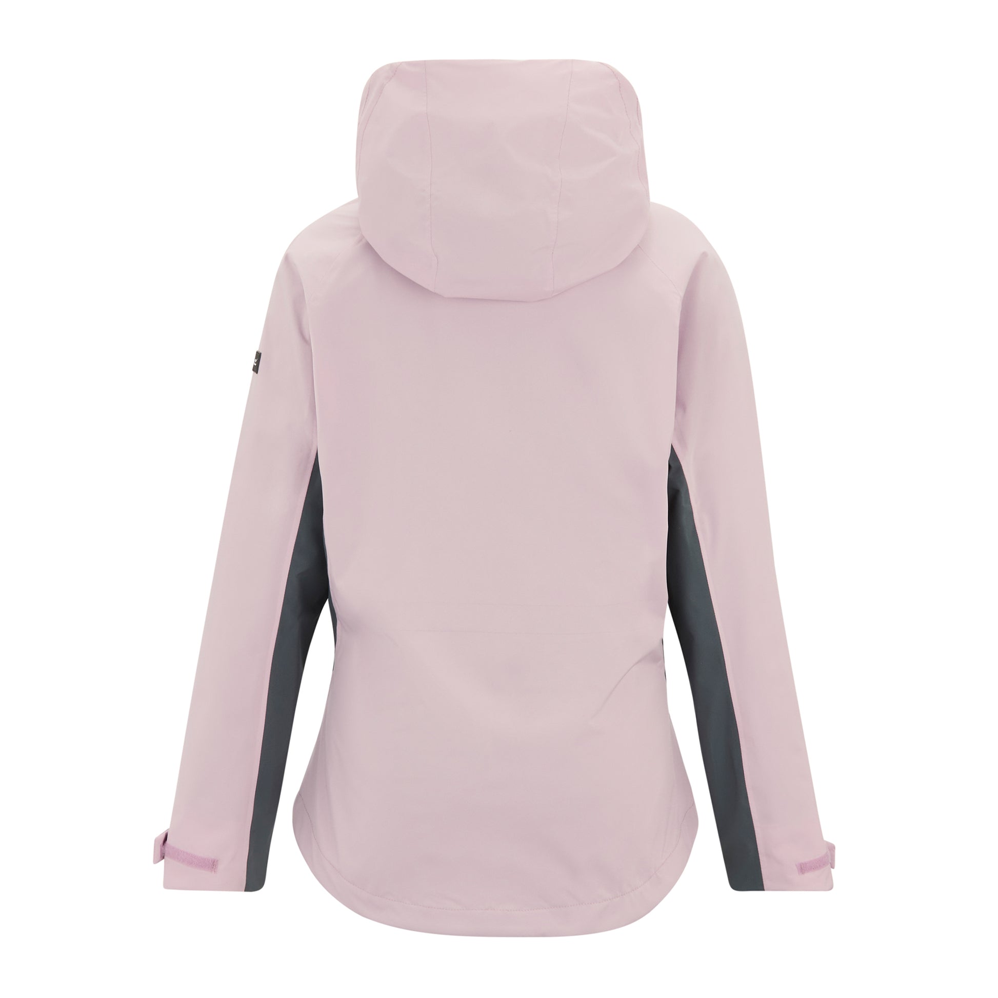 Powder Lilac-Dark Storm - Back - Regatta Womens-Ladies Freesdale Waterproof Jacket