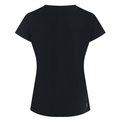 Black - Back - Dare 2B Womens-Ladies Serenity Linear Mountain T-Shirt